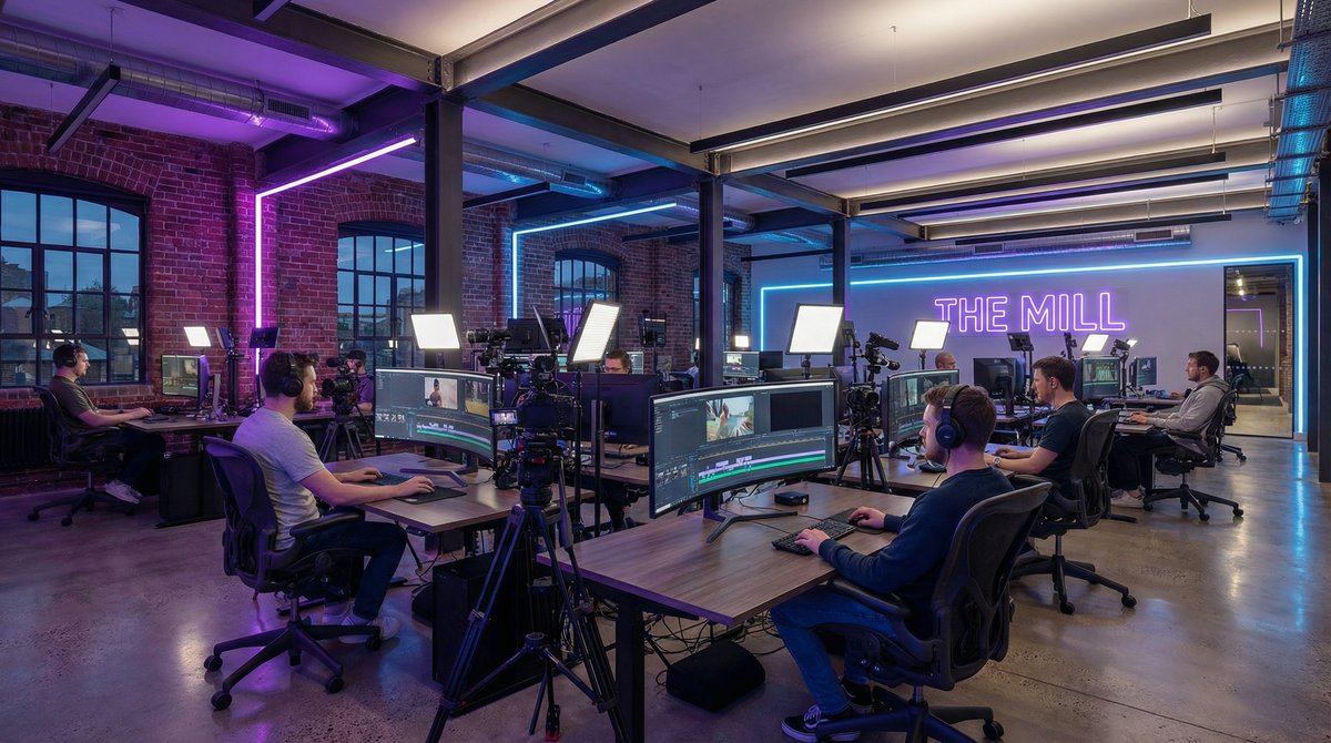 猎奇官网影视传媒公司办公室